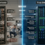 Sua empresa está preparada para falhas ou você só reage quando o problema acontece?