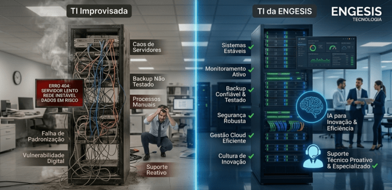 Sua empresa está preparada para falhas ou você só reage quando o problema acontece?