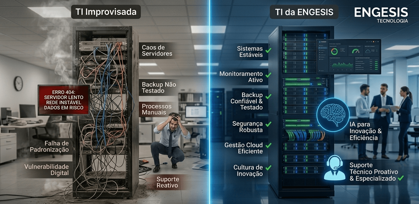 Sua empresa está preparada para falhas ou você só reage quando o problema acontece?